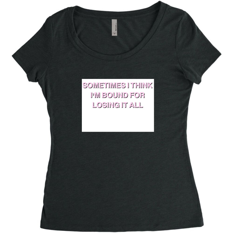 State Champs - Losing Myself Women's Triblend Scoop T-shirt by MickeyRobison | Artistshot