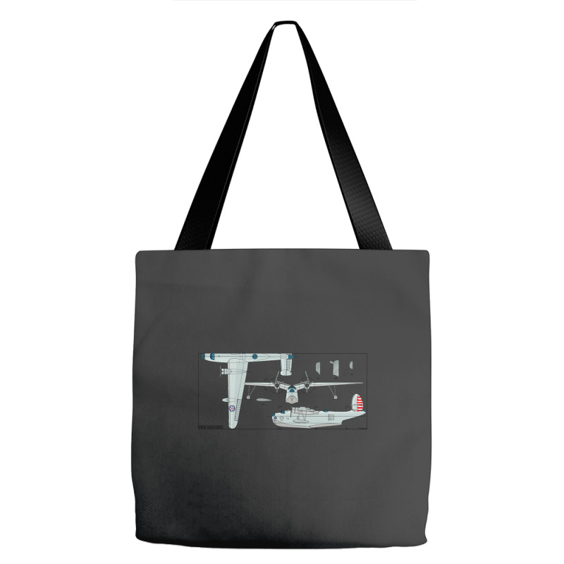 Pbm Mariner American Ww2 Patrol Bomber Flying Boat Diagrams Gift Tote Bags | Artistshot