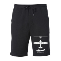 Pby Catalina American Ww2 Maritime Patrol Bomber Seaplane Silhouettes Fleece Short | Artistshot