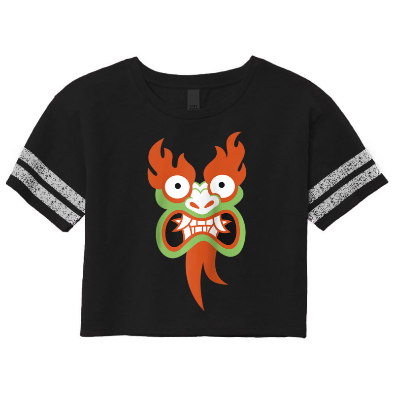 Cn Samurai Jack Aku Big Face Scorecard Crop Tee by duongnhannam | Artistshot