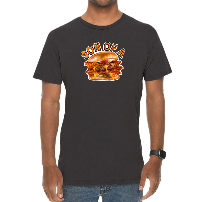 Son Of A Baconator Vintage T-Shirt by CamrynWyatt | Artistshot