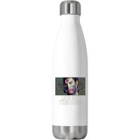 Live Out Your Magic (famous Face With Hands Fingers) Stainless Steel Water Bottle | Artistshot