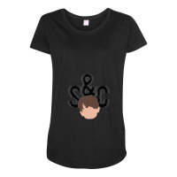 States & Capitals - Black 1 Maternity Scoop Neck T-shirt | Artistshot