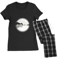 Moonlight Nature Guitar Women's Pajamas Set | Artistshot