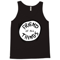 Dr Seuss Friend Of All Things Emblem Color Option Tank Top | Artistshot