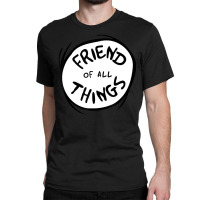 Dr Seuss Friend Of All Things Emblem Color Option Classic T-shirt | Artistshot