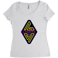 Us, Las Vegas Lights Ball Women's Triblend Scoop T-shirt | Artistshot