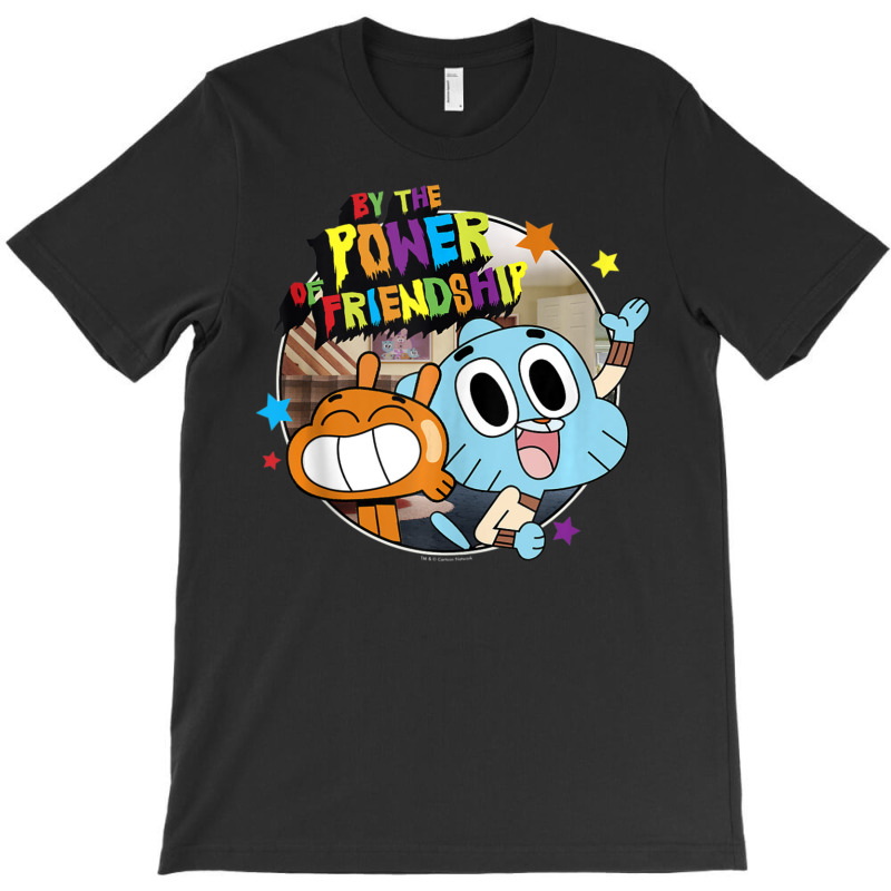 Cn The Amazing World Of Gumball By The Power Of Friendship T-shirt | Artistshot