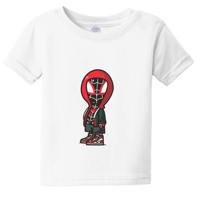 Peanut Sm, Spiderhero Into The Spiderverse Baby Tee | Artistshot