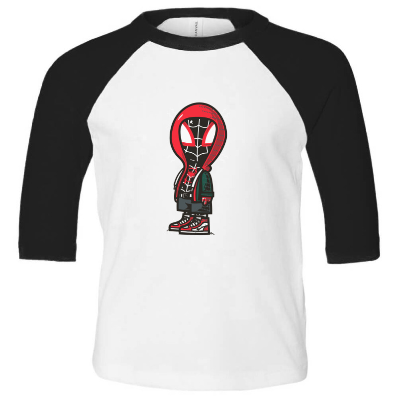 Peanut Sm, Spiderhero Into The Spiderverse Toddler 3/4 Sleeve Tee | Artistshot