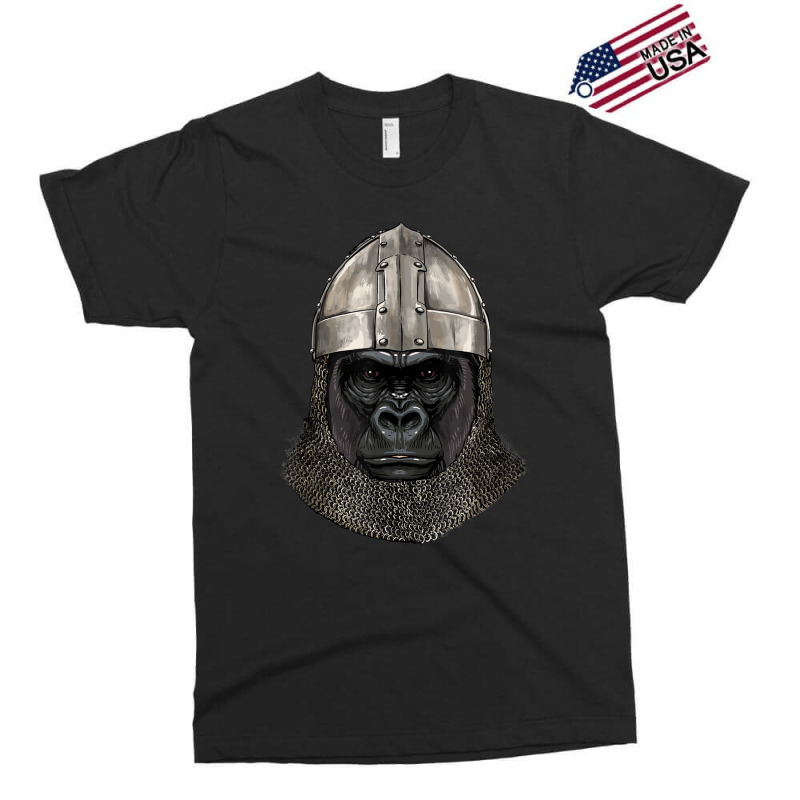 Medieval Gorilla Knight Warrior Gorilla Primate Animal Lover Exclusive T-shirt | Artistshot