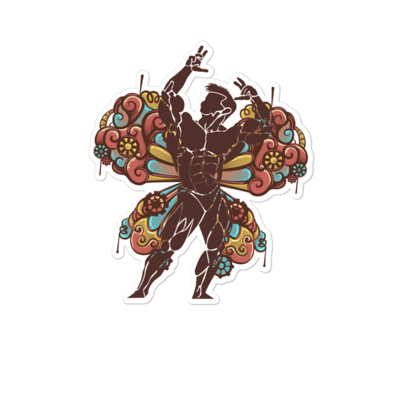 Bodybuilding Golden Aesthetics Sticker | Artistshot