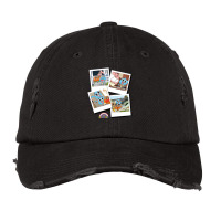 Cn The Amazing World Of Gumball Polaroids Vintage Cap | Artistshot