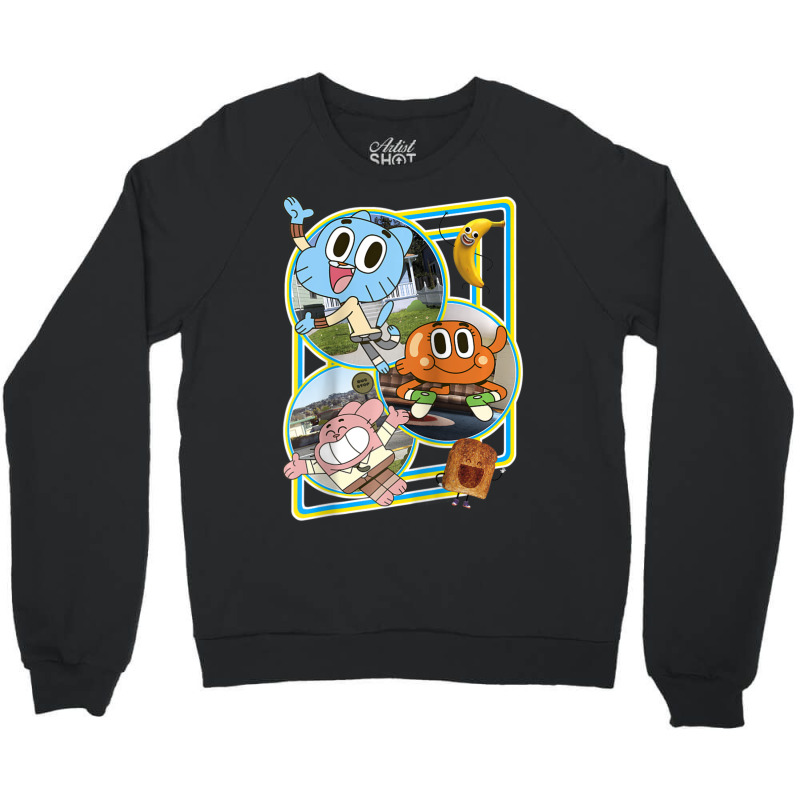 Cn The Amazing World Of Gumball The Boys Crewneck Sweatshirt by duongnhannam | Artistshot