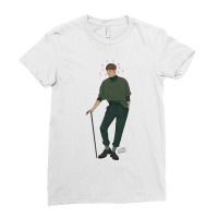 Paul Dano Ladies Fitted T-shirt | Artistshot