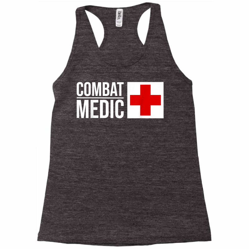 Combat Medic Specialist Army Armed Forces T Shirt Racerback Tank by leiseyxlmorit | Artistshot