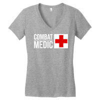 Combat Medic Specialist Army Armed Forces T Shirt Women's V-neck T-shirt | Artistshot