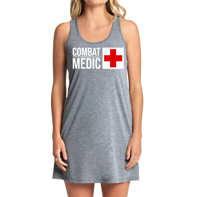 Combat Medic Specialist Army Armed Forces T Shirt Tank Dress by leiseyxlmorit | Artistshot