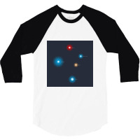 Constellation Southern Cross   Astronomy 3/4 Sleeve Shirt | Artistshot