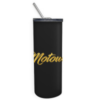 Motown Detroit Michigan Motor City Music Skinny Tumbler | Artistshot