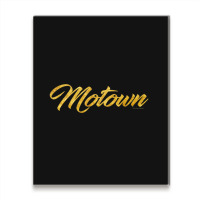 Motown Detroit Michigan Motor City Music Metal Print Vertical | Artistshot