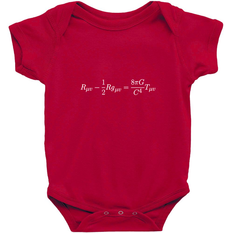 Einstein's Field Equation Science And Math Geeks Baby Bodysuit by pandakarto28 | Artistshot