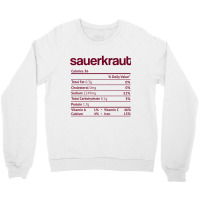 Sauerkraut Nutrition Fact Funny Thanksgiving Christmas Premium T Shirt Crewneck Sweatshirt | Artistshot