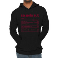 Sauerkraut Nutrition Fact Funny Thanksgiving Christmas Premium T Shirt Lightweight Hoodie | Artistshot