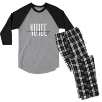 Emergency Nurse Nurse Nursing School Women Appreciation Men's 3/4 Sleeve Pajama Set | Artistshot