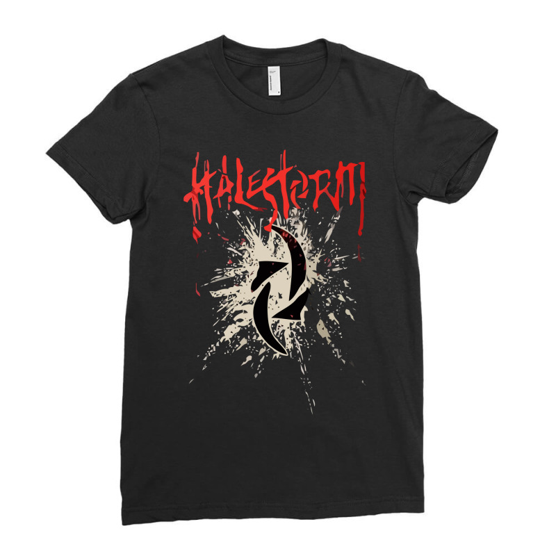 Halestorm Ladies Fitted T-Shirt by cm-arts | Artistshot