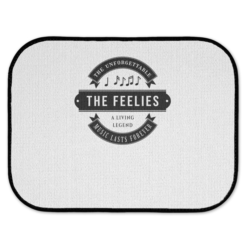 The Feelies The Unforgettable Music Lasts Forever Search Twice For 'ri Rear Car Mat | Artistshot