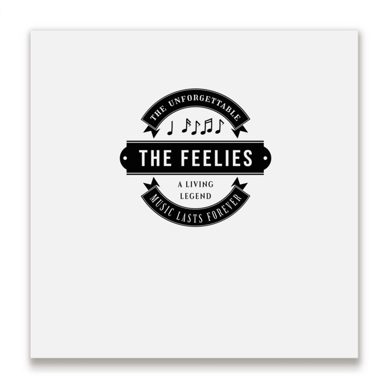 The Feelies The Unforgettable Music Lasts Forever Search Twice For 'ri Metal Print Square | Artistshot