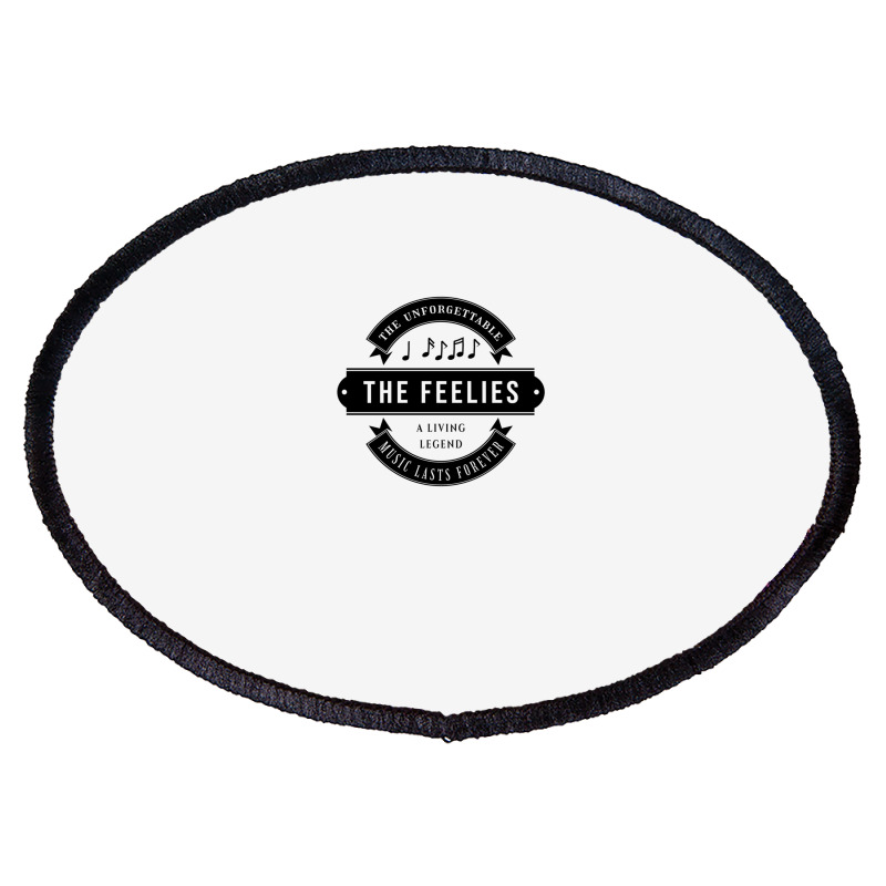 The Feelies The Unforgettable Music Lasts Forever Search Twice For 'ri Oval Patch | Artistshot