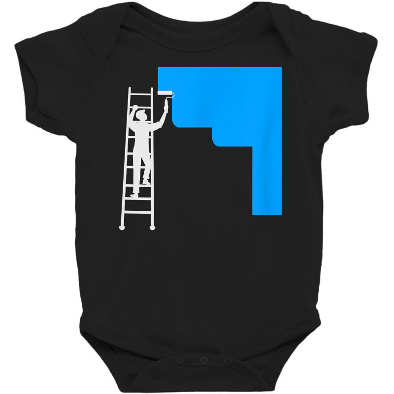 Facade Painter Renovation Decorator Handyman Craftsman T Shirt Baby Bodysuit by cm-arts | Artistshot