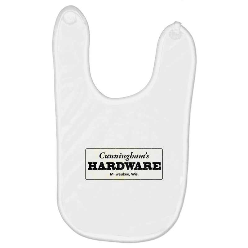 Cunningham's Hardware (weathered)   Happy Days Baby Bibs by obatpari | Artistshot