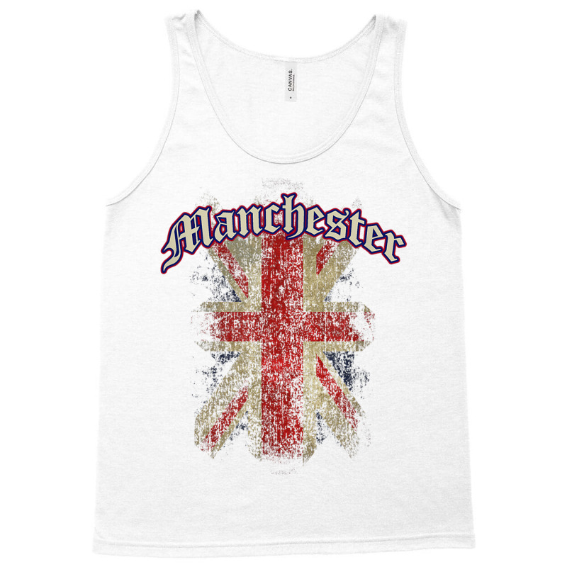 Manchester, Uk  United Kingdom Union Jack English T Shirt Tank Top | Artistshot