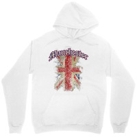 Manchester, Uk  United Kingdom Union Jack English T Shirt Unisex Hoodie | Artistshot