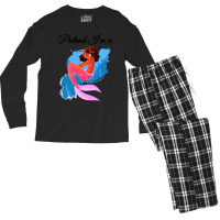 Pretend Im A Mermaid  Animal Halloween Men's Long Sleeve Pajama Set | Artistshot