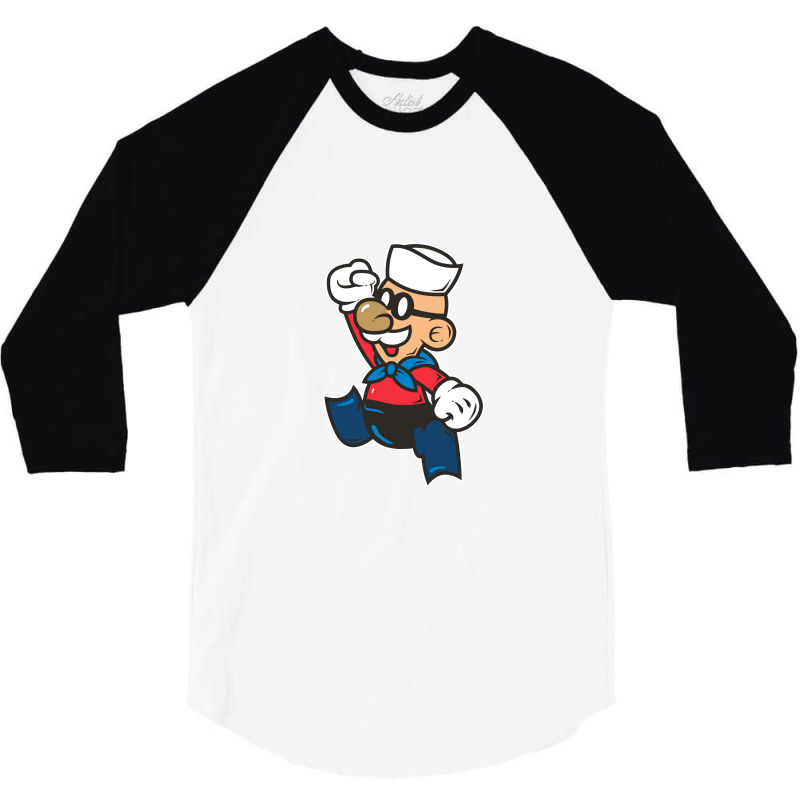 Super Jump Bb, Barnacle Boy 3/4 Sleeve Shirt by komplenan | Artistshot