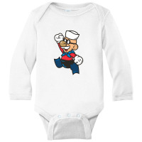 Super Jump Bb, Barnacle Boy Long Sleeve Baby Bodysuit | Artistshot