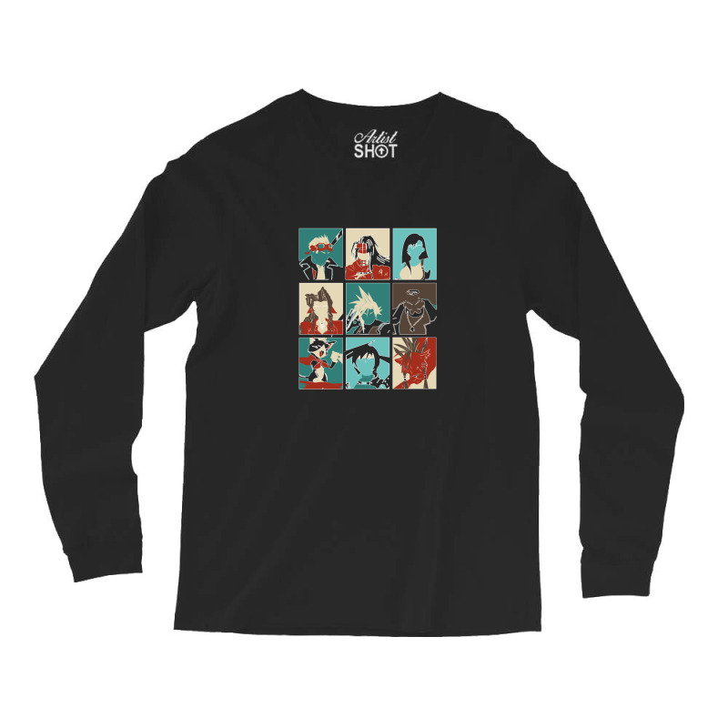 Final Pop Long Sleeve Shirts by cm-arts | Artistshot