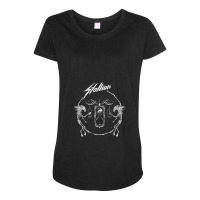 Drawing A Blank Maternity Scoop Neck T-shirt | Artistshot