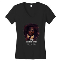 Its Action Time - Sgt. Jericho Action Jackson - Carl Weathers Gift Women's V-neck T-shirt | Artistshot