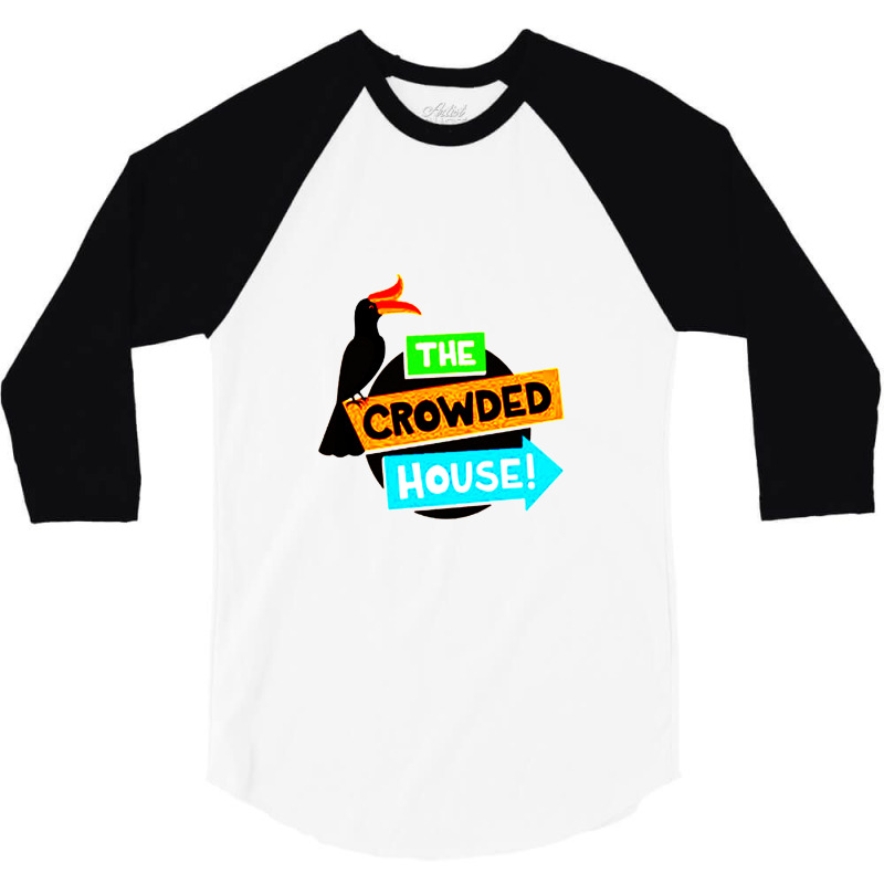 Crowded House 3/4 Sleeve Shirt | Artistshot