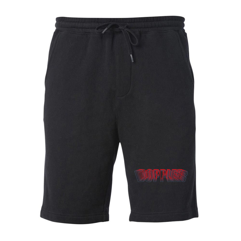 Doppler Shift Red   Doppler Shift Fleece Short | Artistshot