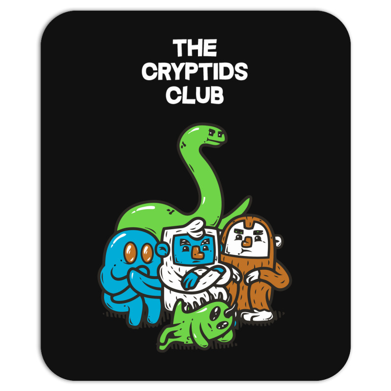 The Cryptids Club, Club Mousepad | Artistshot