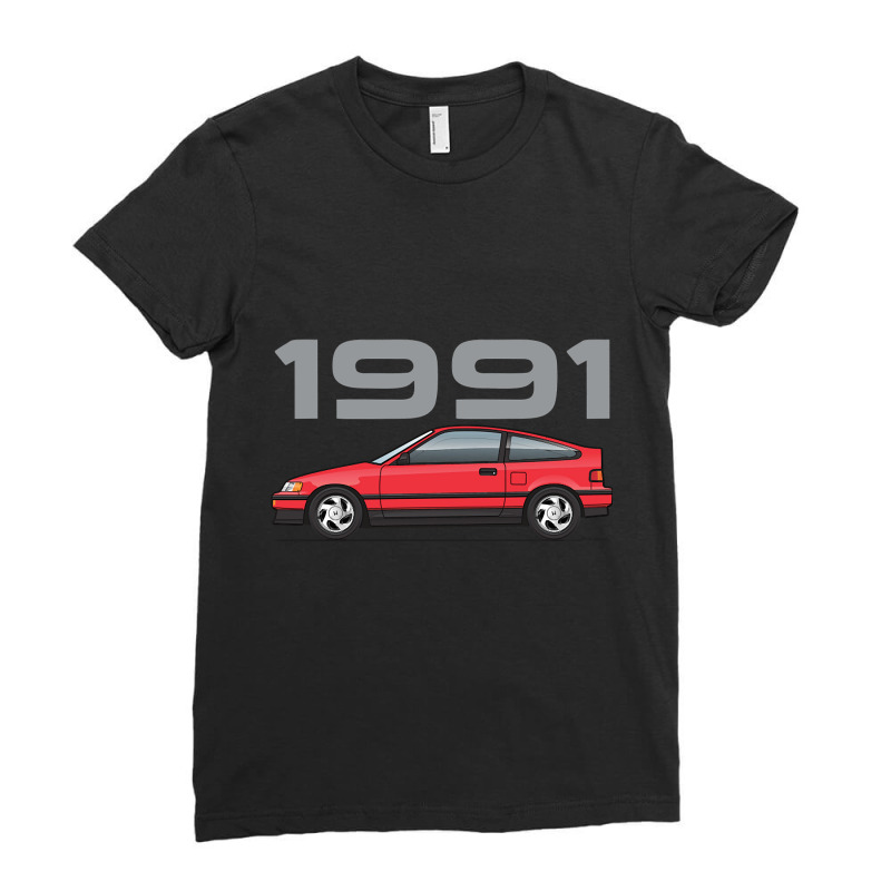 1991-rio Red Ladies Fitted T-Shirt by laughingtuy | Artistshot