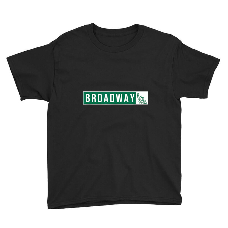 Musical Theater Broadway Street Sign Youth Tee by Kosdapen517 | Artistshot