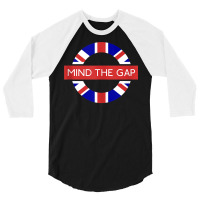 London Souvenir Mind The Gap Underground Tube Tank Top 3/4 Sleeve Shirt | Artistshot