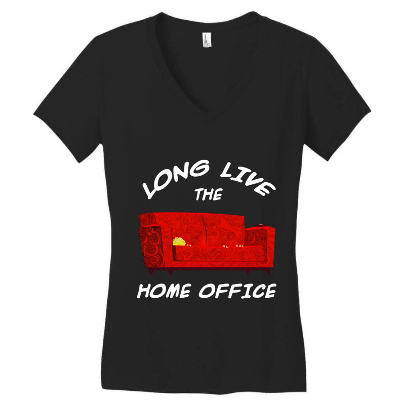 Long Live The Home Office Women's V-Neck T-Shirt by Kuwannin528 | Artistshot